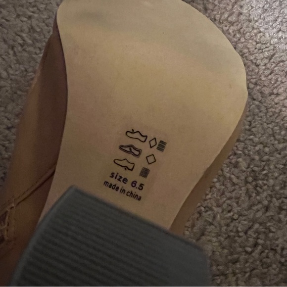 Michael Antonio Brown Caged Gladiator Open Toe Chunky Heel Sandal Size 6,5 - Picture 7 of 9